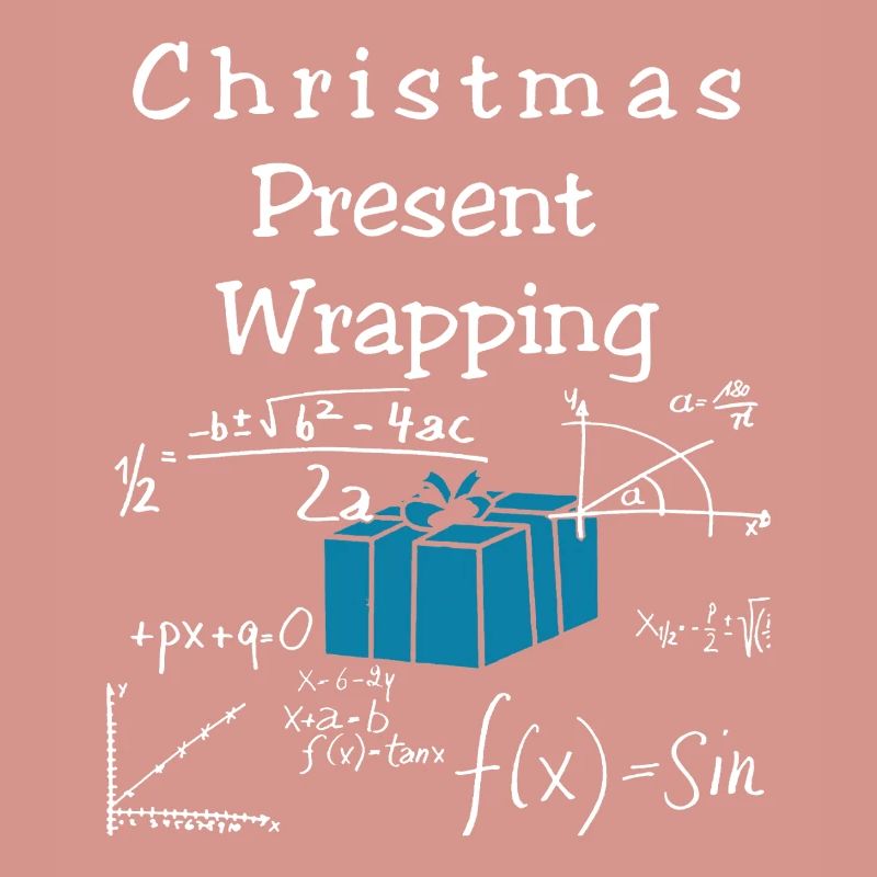 Funny Math Christmas Present Wrapping