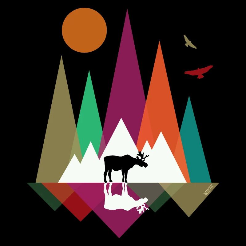 Hipster Mountains & Moose