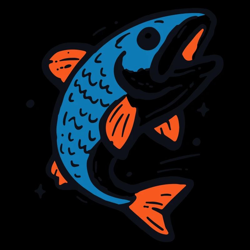 Blue fish
