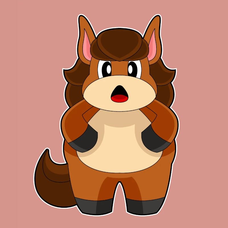 Pferd Dick