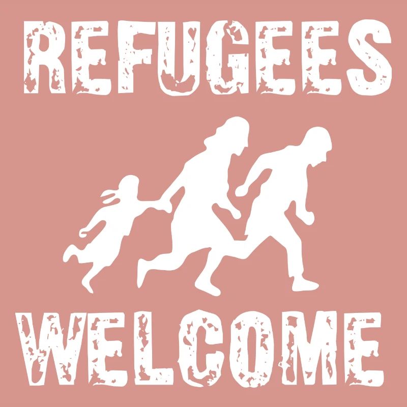 Les réfugiés bienvenus