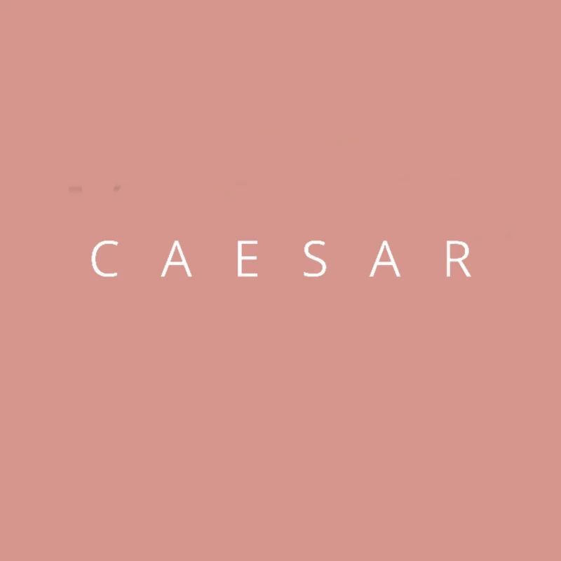 Caesar Lettering White Gift Idea