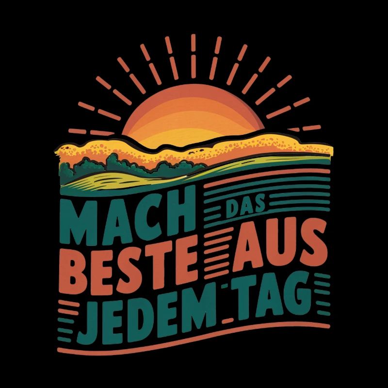Mach das Beste aus jedem Tag