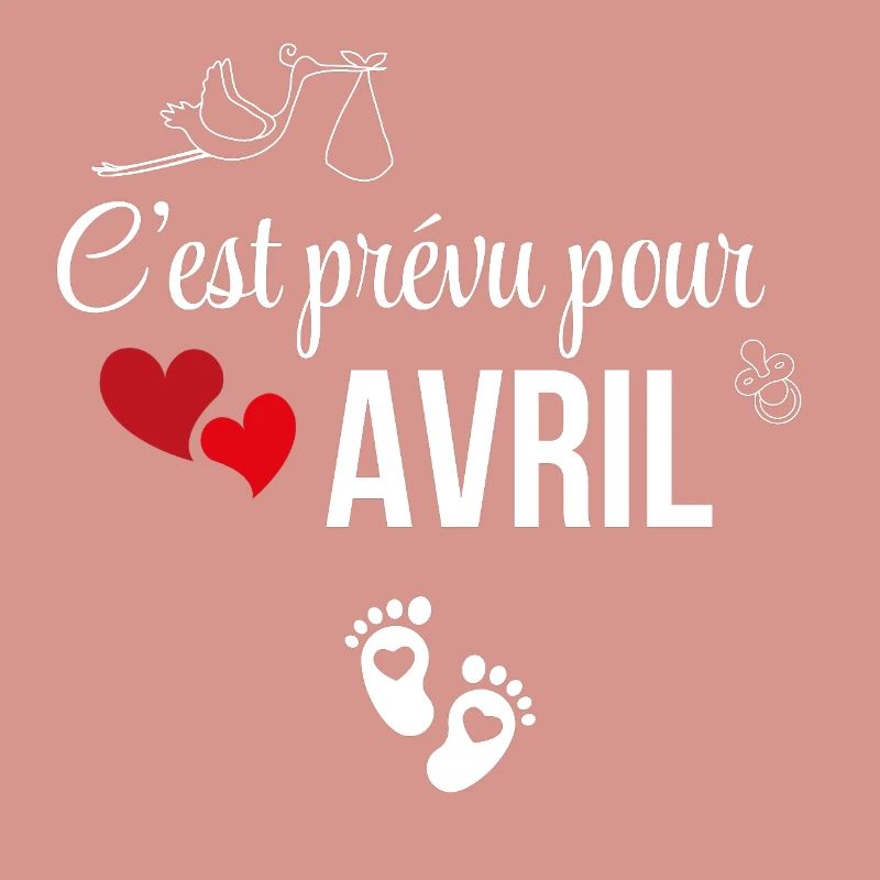 C’est prévu pour avril - annonce de grossesse