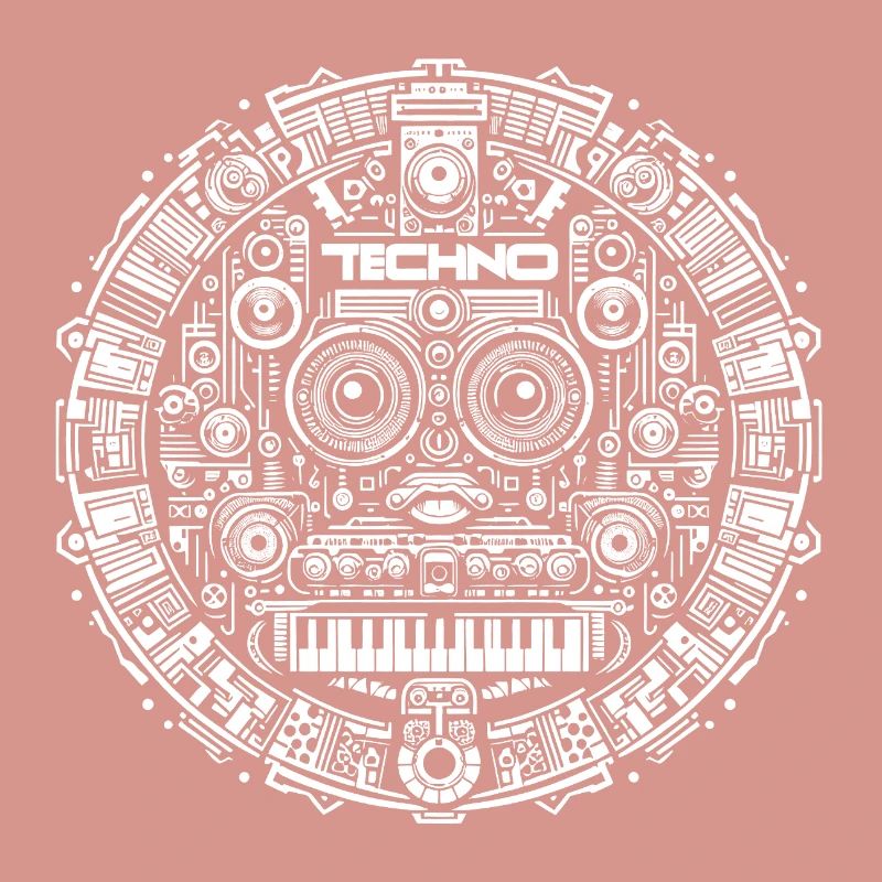 Techno Music Logo