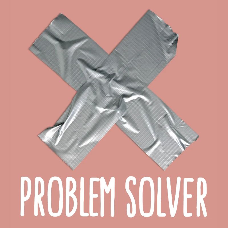 Problem solver marrant Ruban adhésif mari père