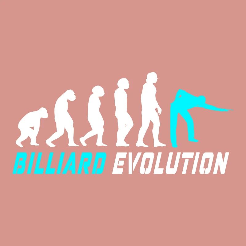 Billard Evolution Design / Geschenkidee