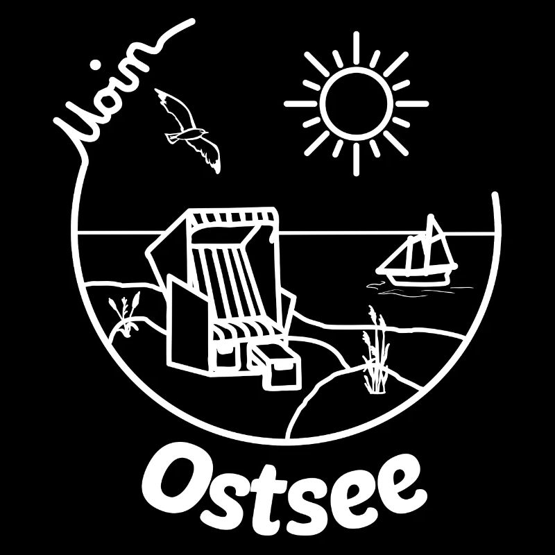 Ostsee Urlaub Strandkorb Souvenir Geschenkidee