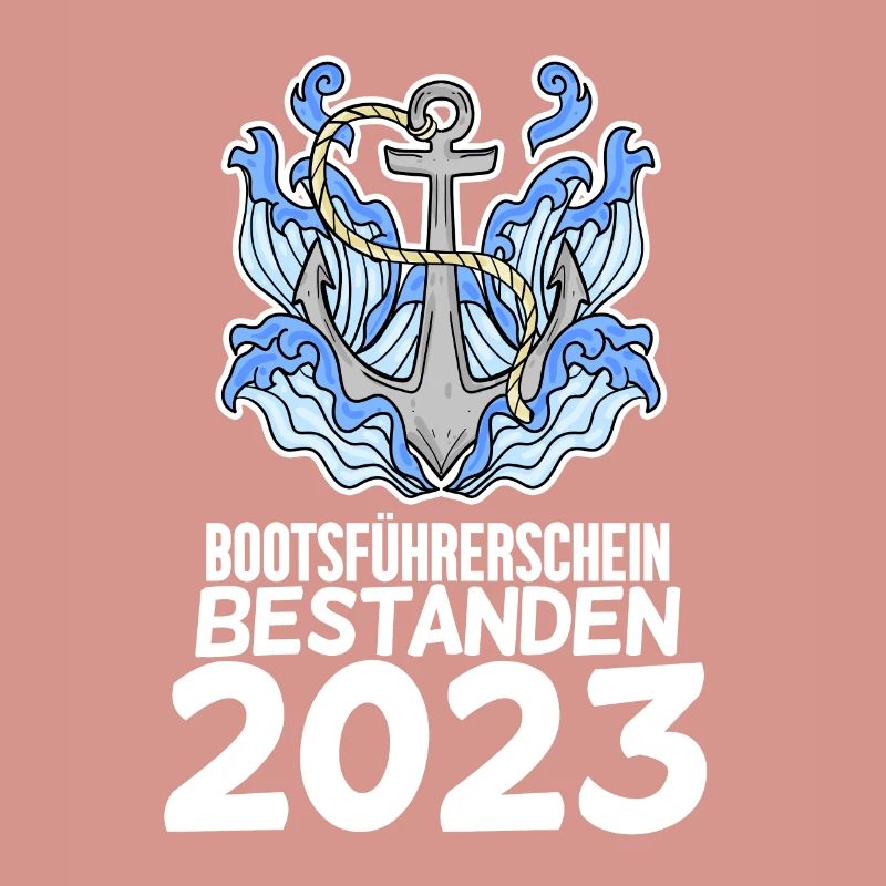Bootsführerschein 2023 Motorboot Geschenk