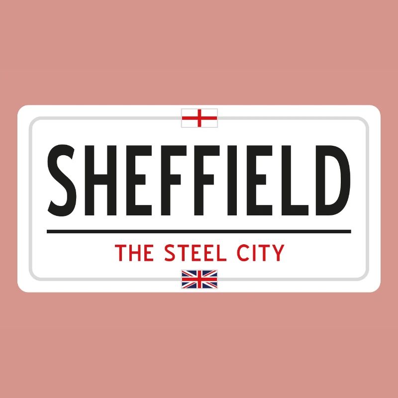 Panneau de la ville de Sheffield