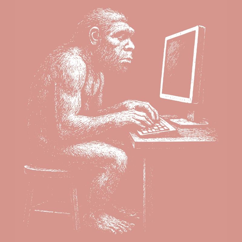 Digital Coder Homo Erectus gift