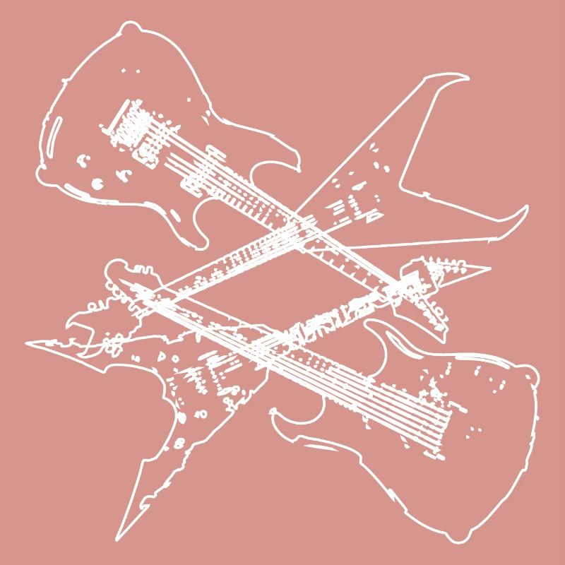 Conception de composition de guitares électriques