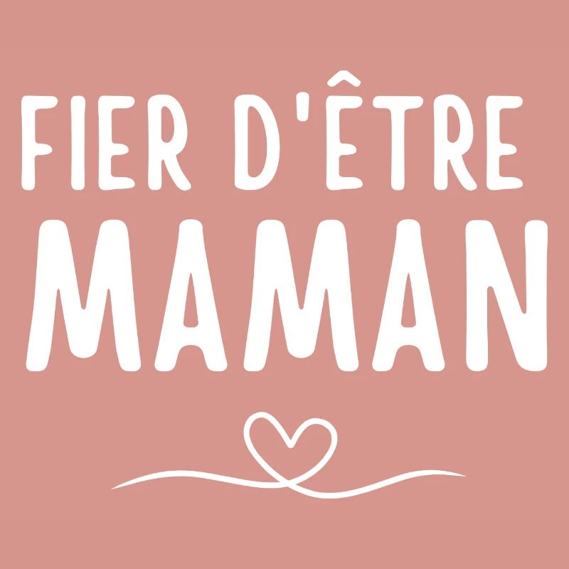 Stolz darauf, eine Mutter mit positiver Botschaft zu sein