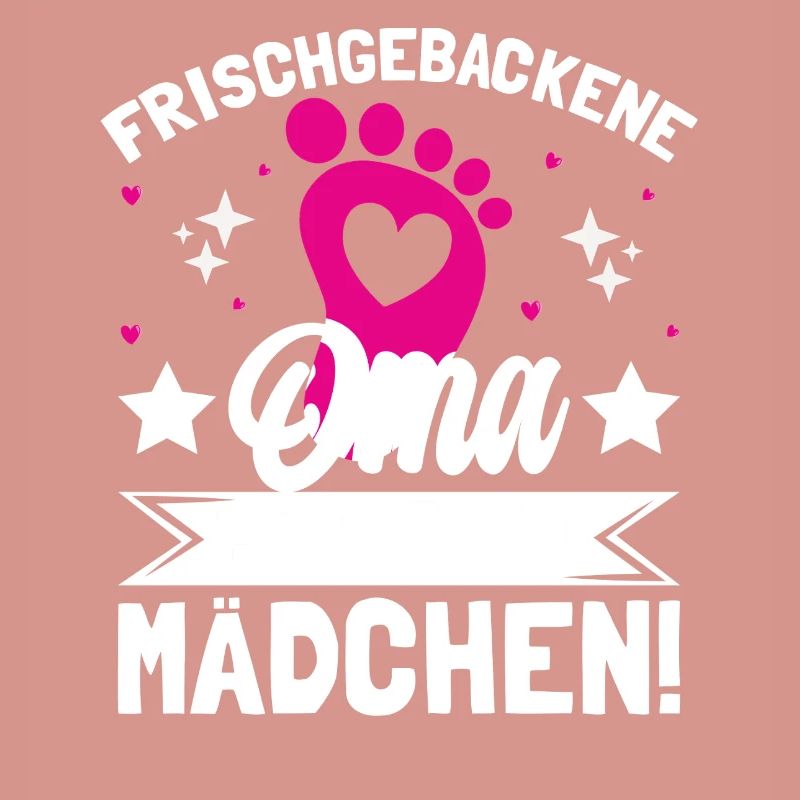 Frischgebackene Oma Es ist ein Mädchen!