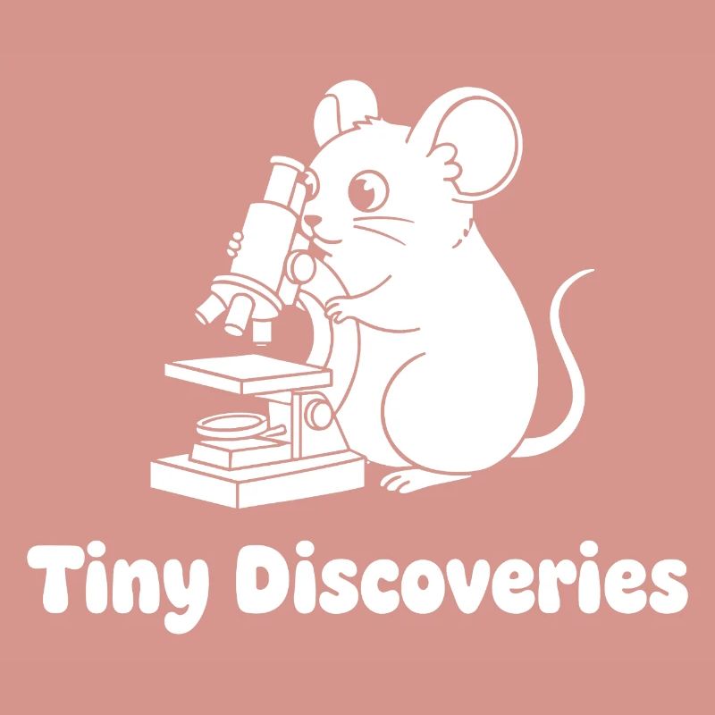 Petites découvertes : Souris devant le microscope