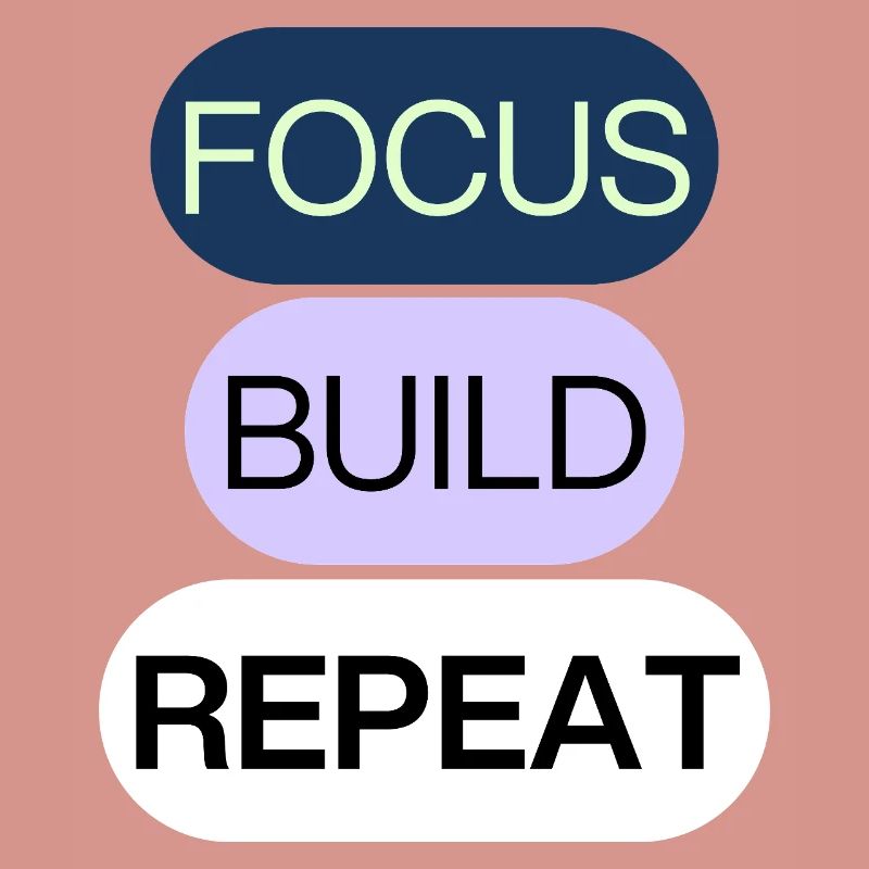 Focus, Build, Repeat – Creator Mindset