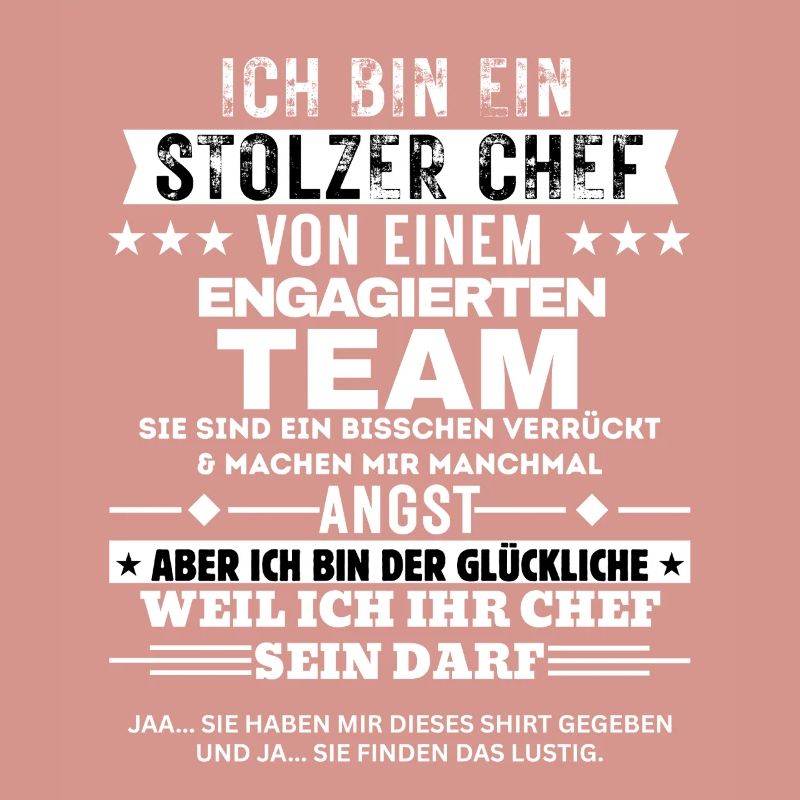 Fier patron d’une équipe dévouée