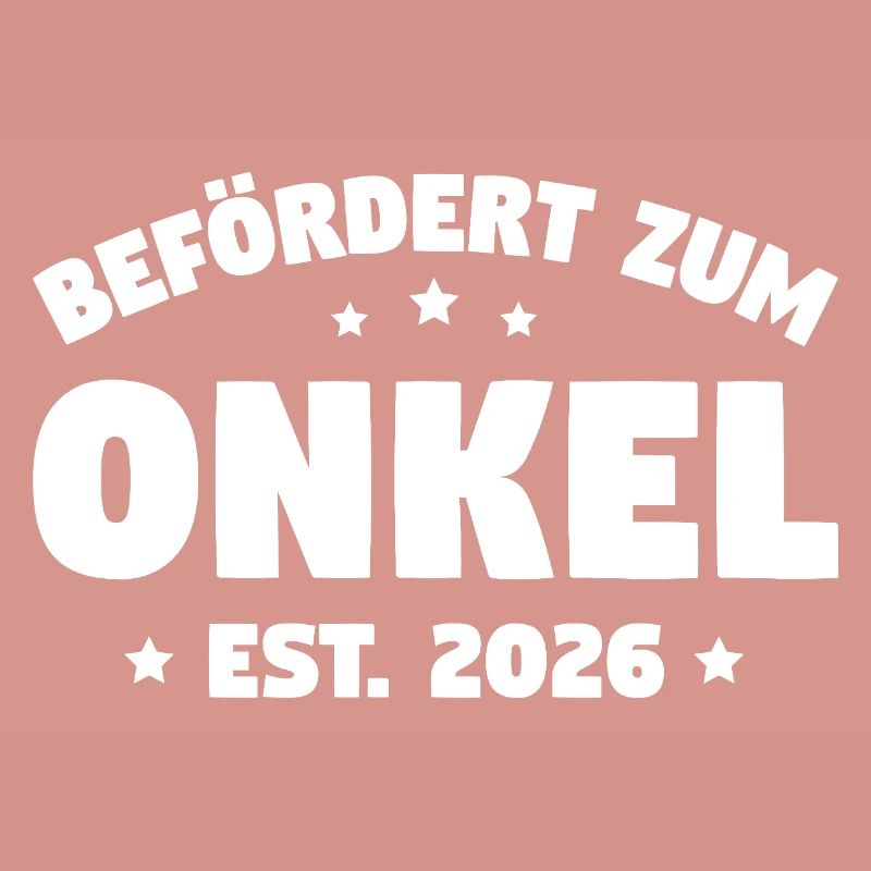 Befördert zum Onkel 2026 – Geschenkidee Onkel