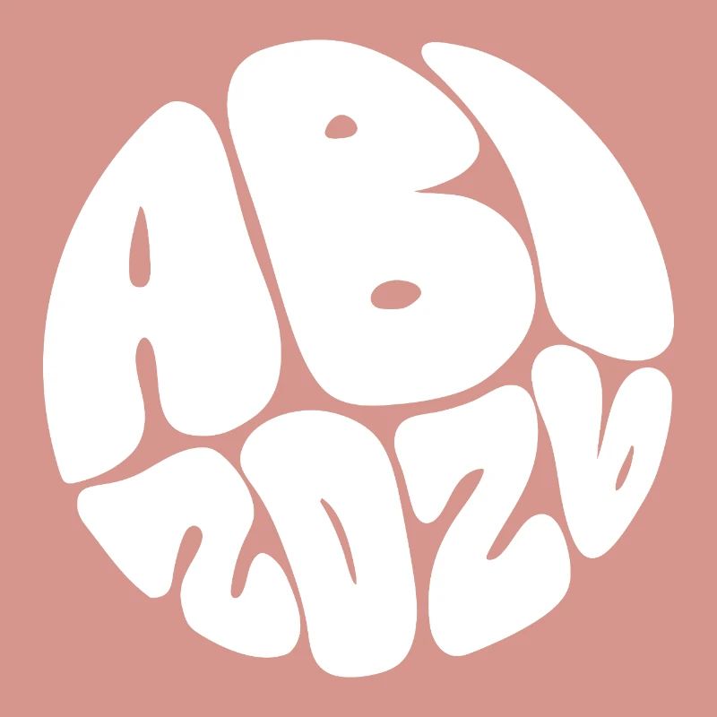 Blob Font Circle Pattern
