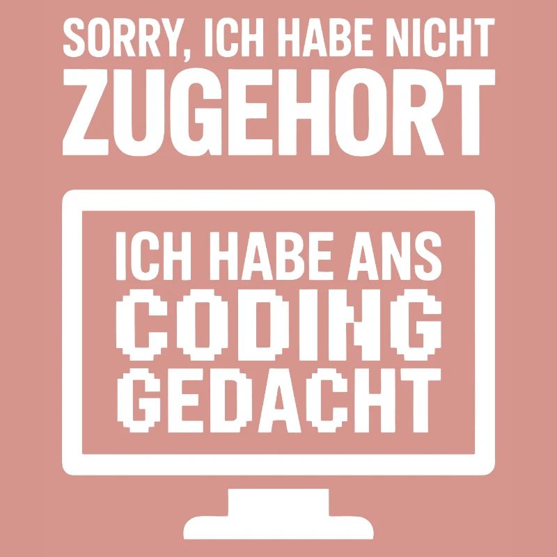 Coding Gedanke Spruch