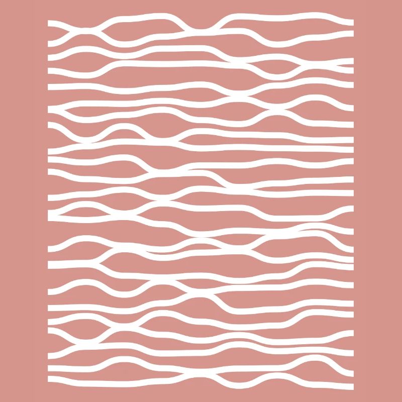 Zebra Wave Stripe Pattern