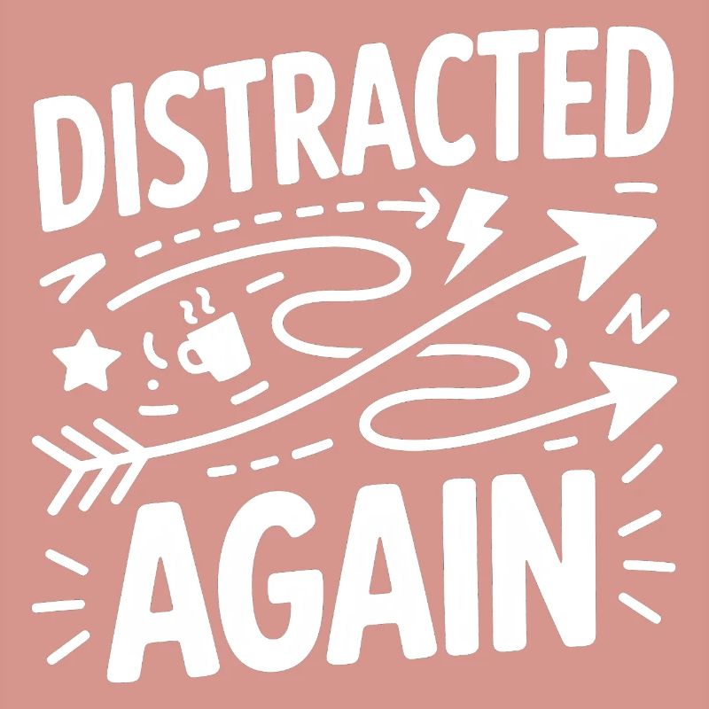 Distracted Again ADHD Chaos