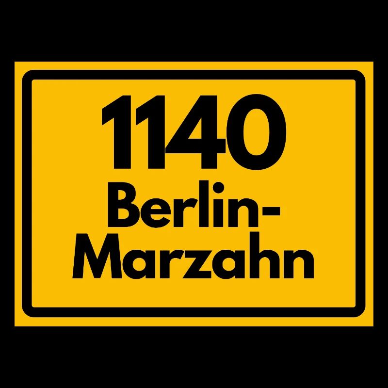 ALTE POSTLEITZAHL PLZ RETRO 1140 BERLIN MARZAHN