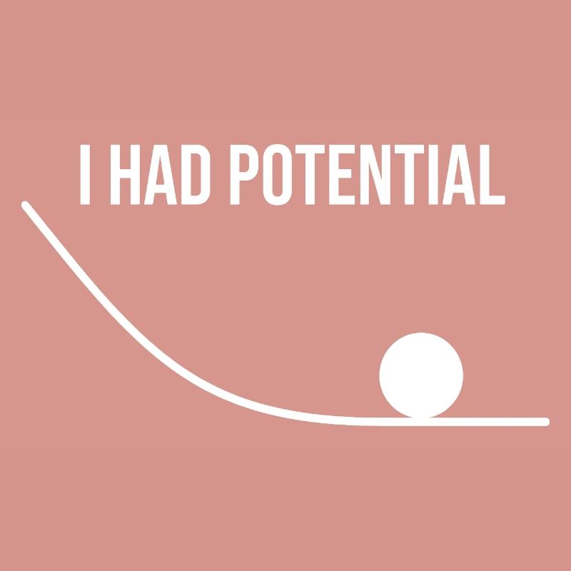 I Had Potential Funny Science Physics Nerd Pun