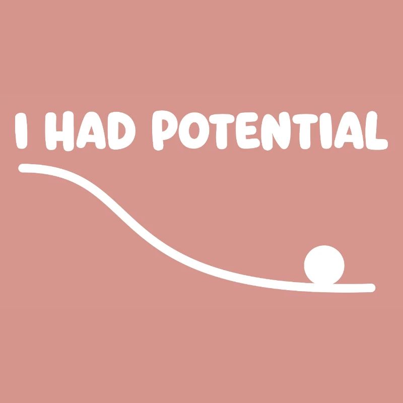 I Had Potential Physics Pun Science Nerd Humor