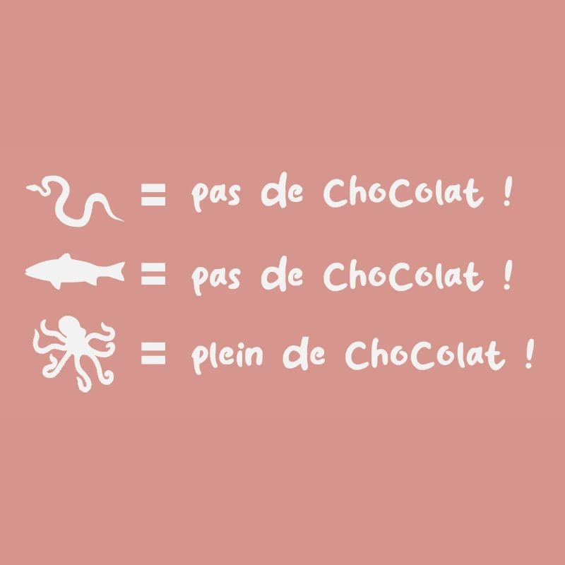 pas de chocolat!