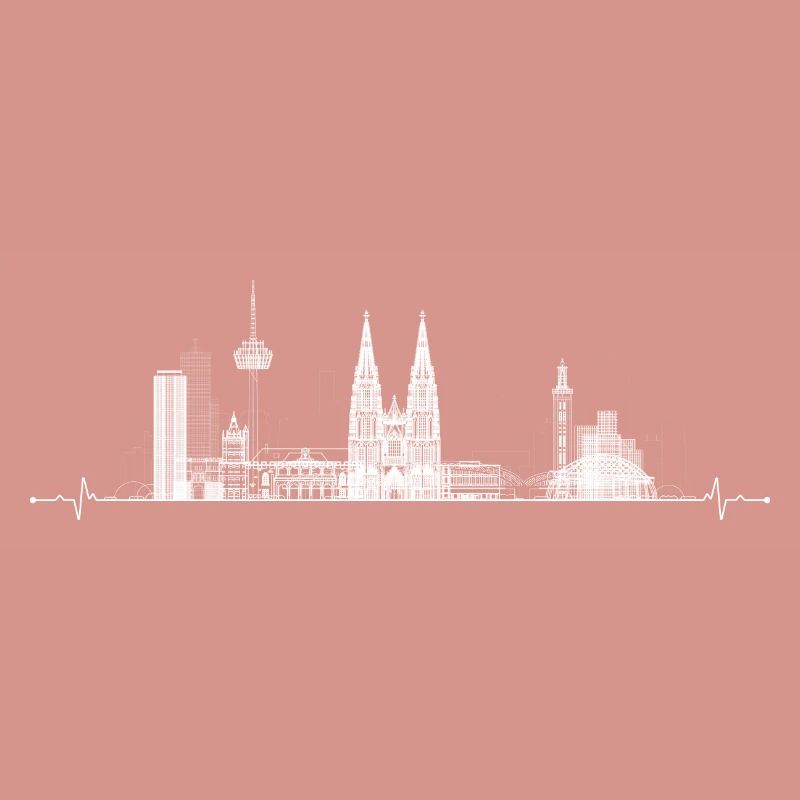 Silhouette der Stadtsilhouette