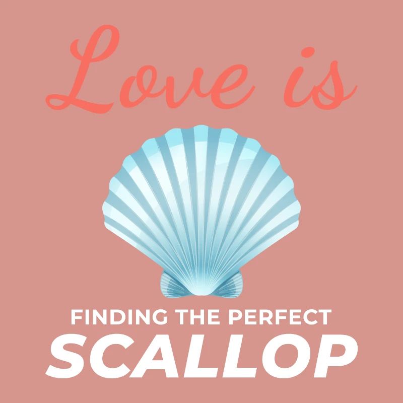 Scallop Seashells Collector Beachcomber Shellfish