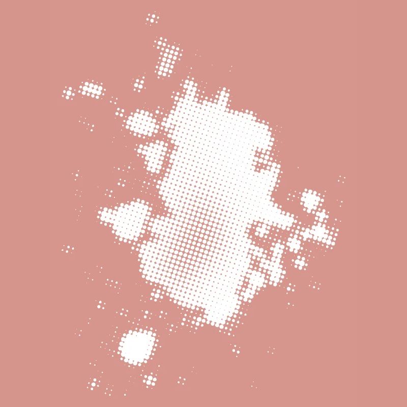 Flash, Dots Background Asymmetrical | rasterized