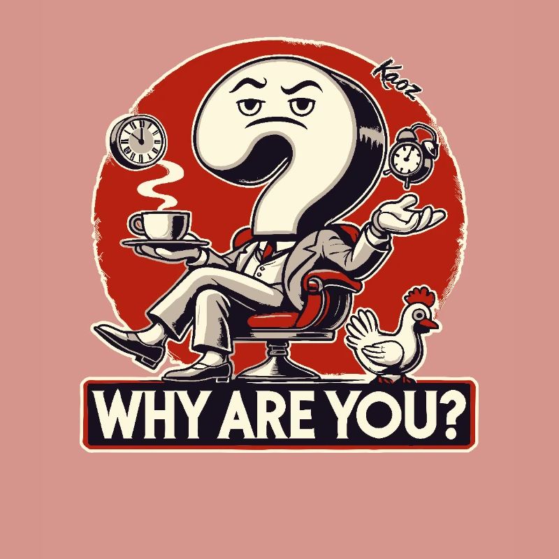 Why do you exist? Question mark