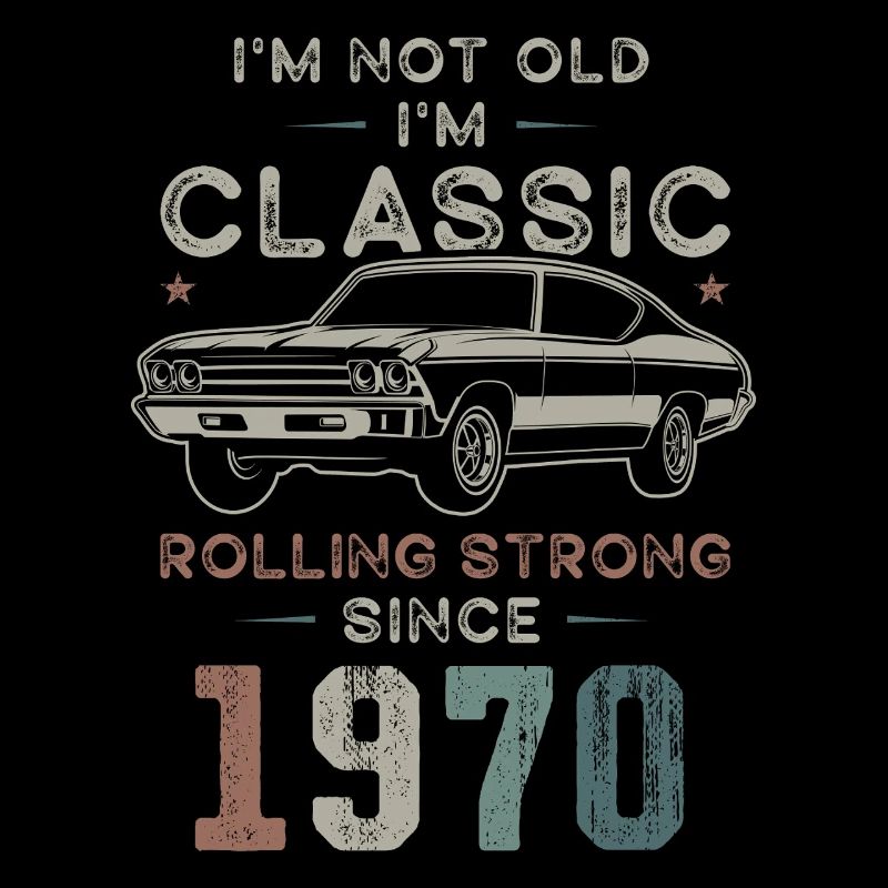 Geboren 1970 Geburtstag Oldtimer