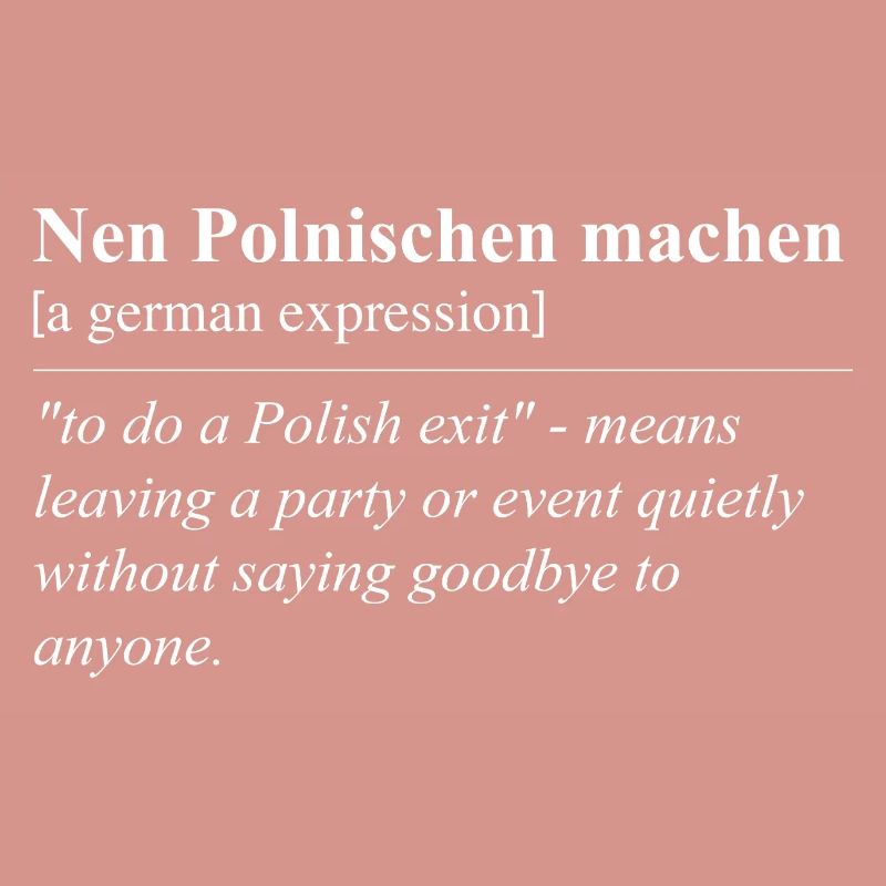 Making a Polish Funny German Idiom