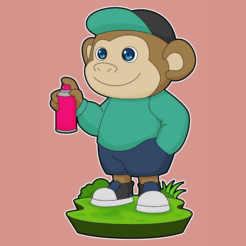 Monkey Painter Spray