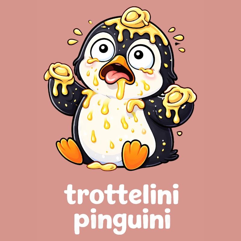 Trottelini Pinguini – Lustiger Pasta Pinguin