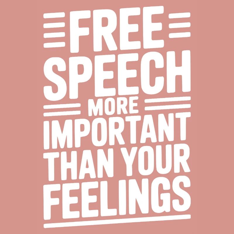 La liberté d’expression est plus importante que les sentiments