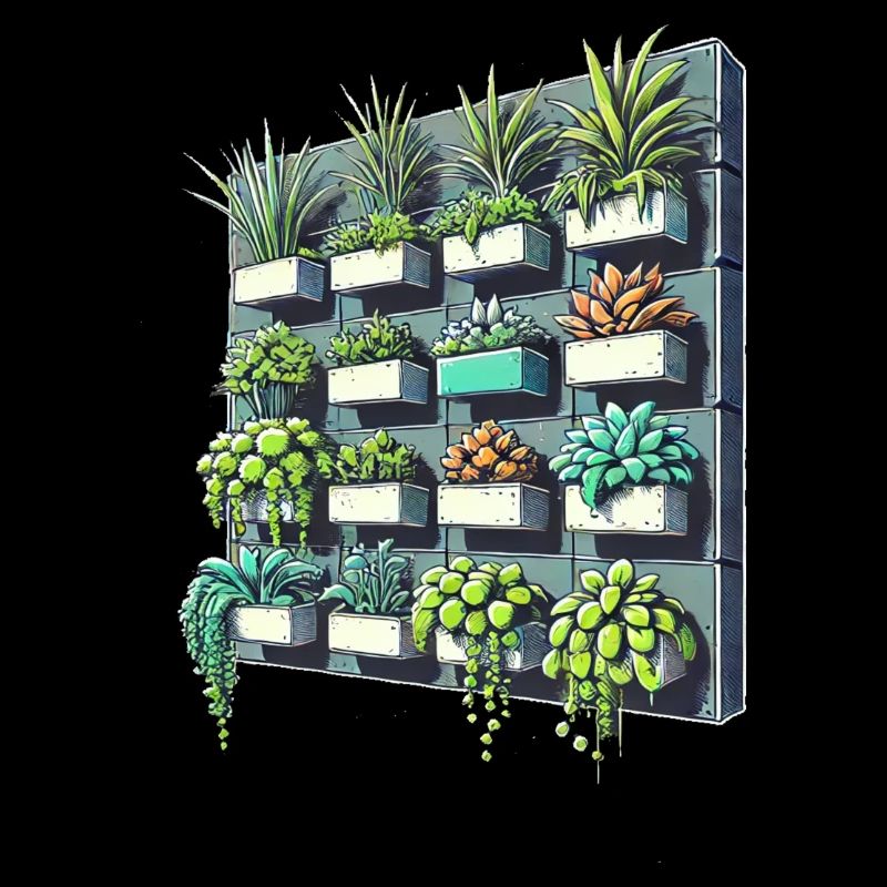 Vertikaler Garten