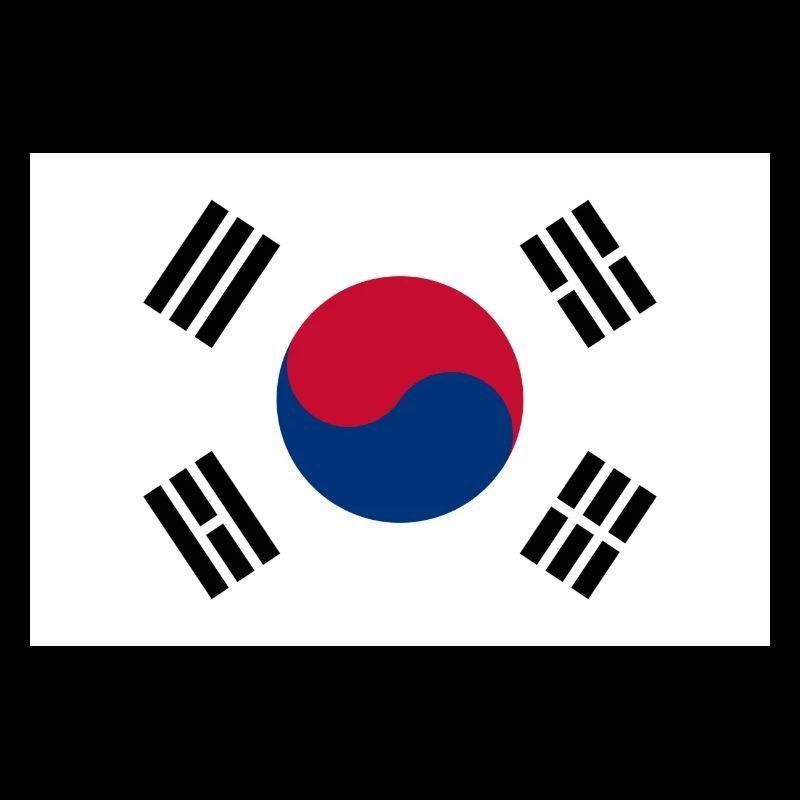 Drapeau national de Corée du Sud
