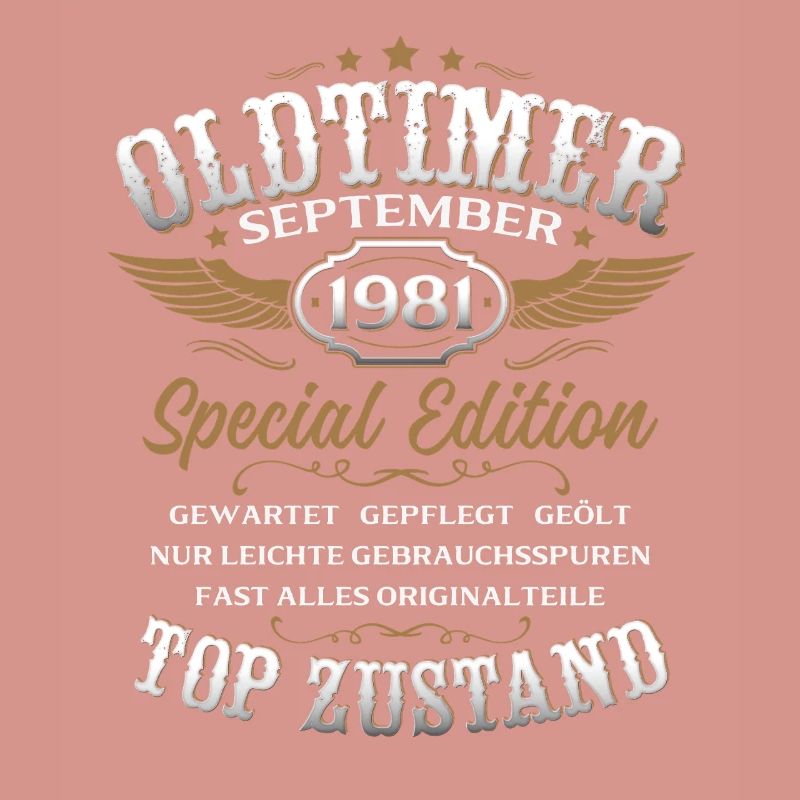 44. Geburtstag Geschenk Oldtimer September 1981