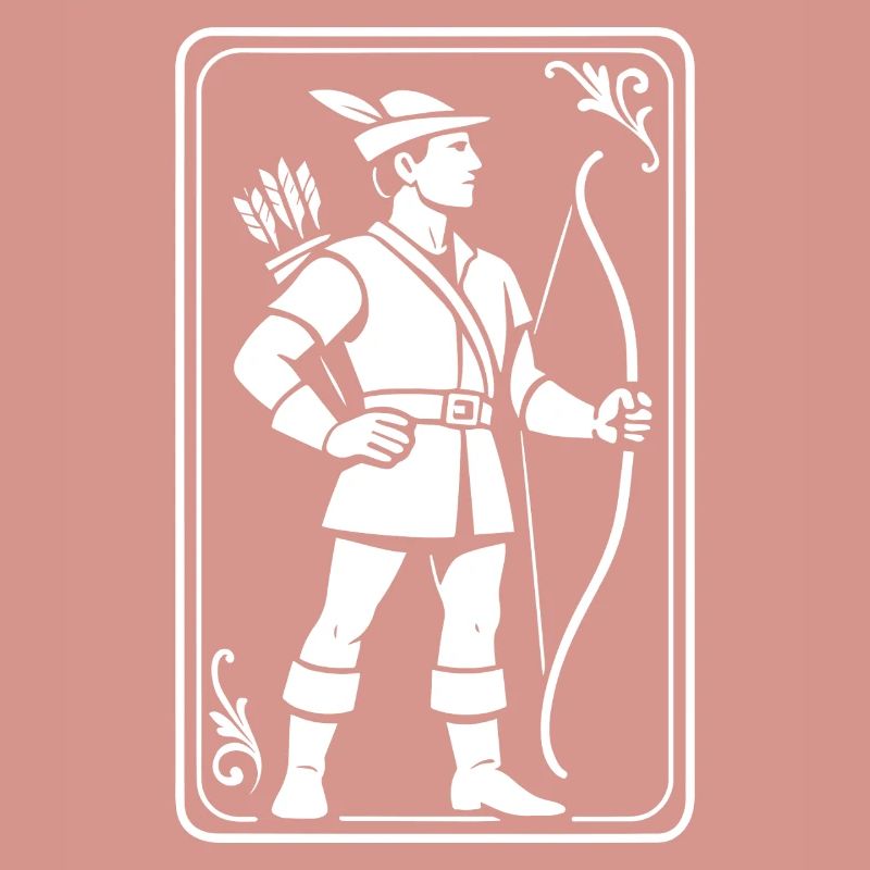 Archer de tir à l’arc Archer classique