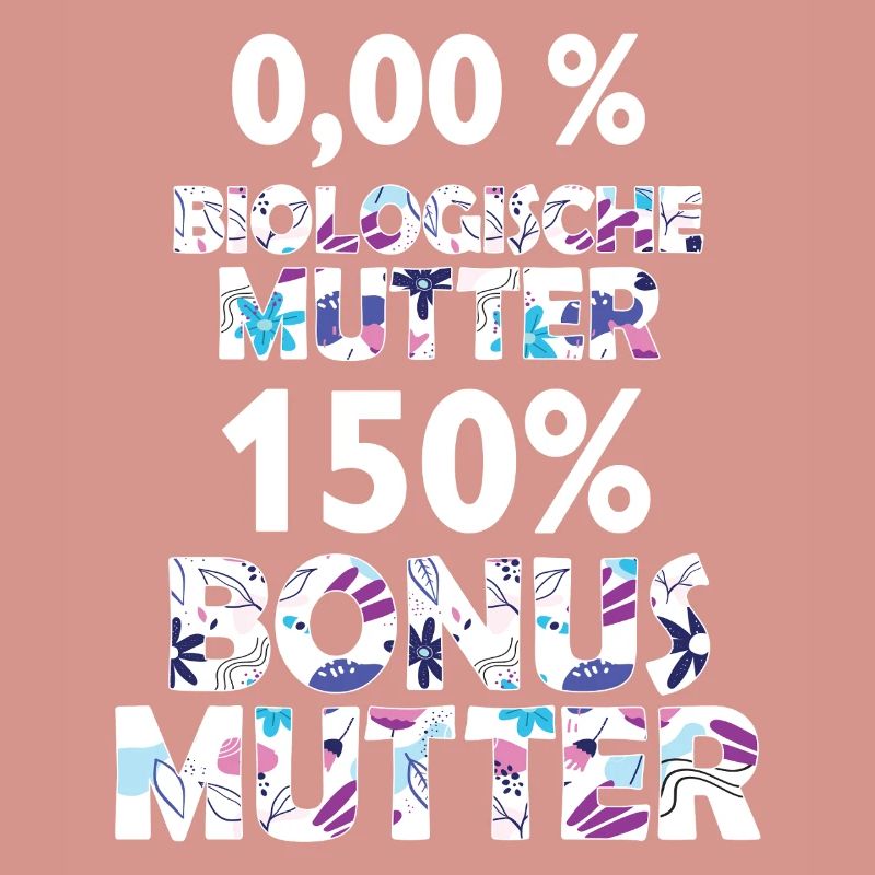 Bonus Mutter Mama Stiefmutter Muttertag Geschenk