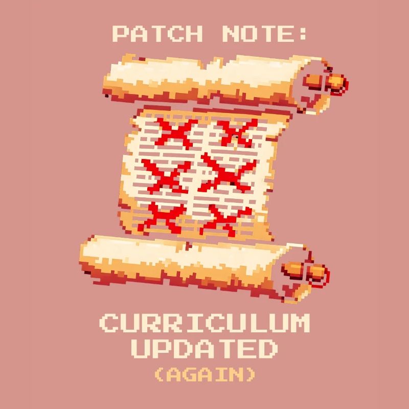 Patch Notes: Lehrplan aktualisiert | Schulhumor
