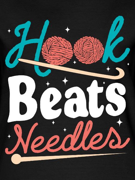 Hook Beats Needles Crochet Yarn