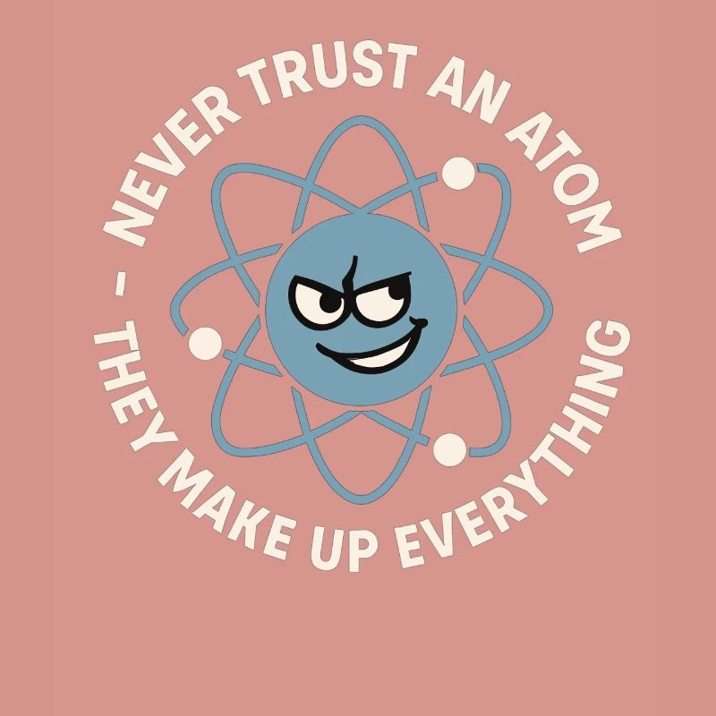 Funny Atom Joke – Science Nerd Humor