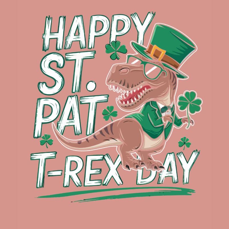 Chapeau de T-Rex de Saint-Patrick