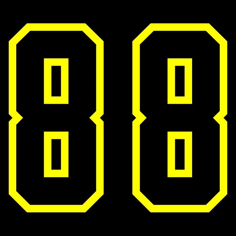 Maillot à numéros 88