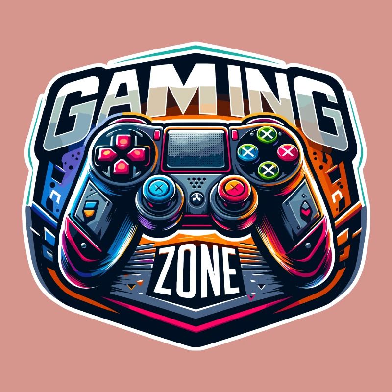 Gaming Zone - Controller Illustration